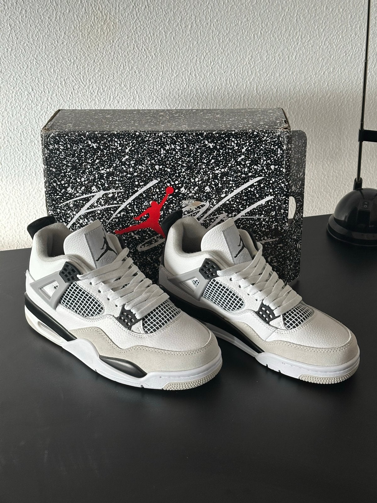 Nieuwe Jordan 4 Military Black - Maat 43, Kleding | Heren, Ophalen, Nieuw, Zwart, Sneakers of Gympen