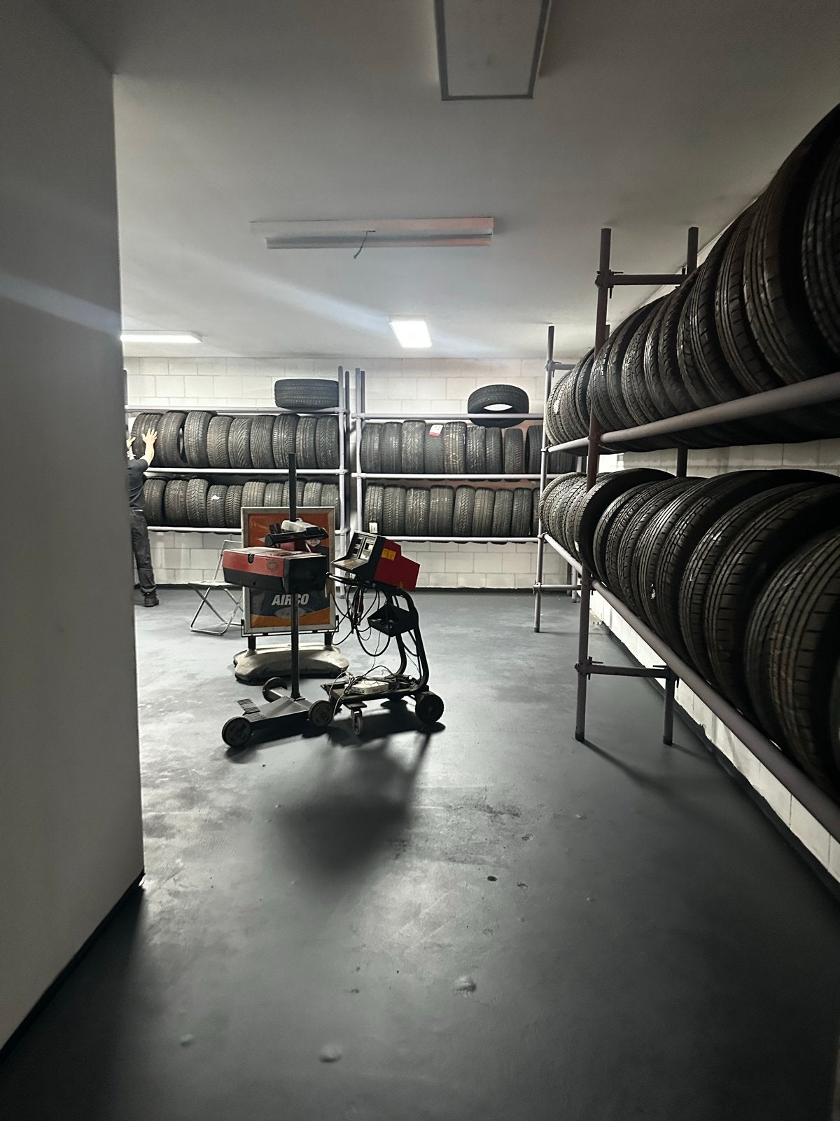 Professionele bandenstelling - 10 meter totaal, Tuin en Terras, Tuinmeubel-accessoires, Ophalen of Verzenden