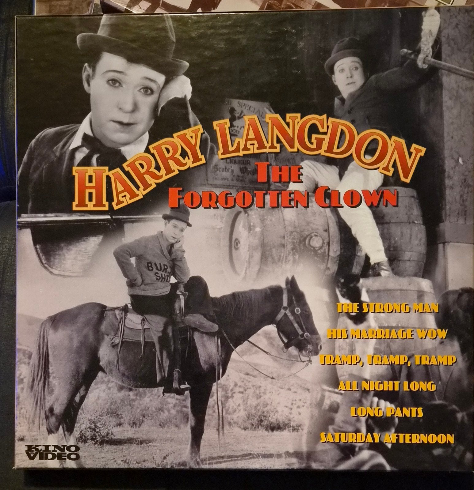 Harry Langdon op Laserdisc, Alle leeftijden, Ophalen of Verzenden, Zo goed als nieuw, Komedie
