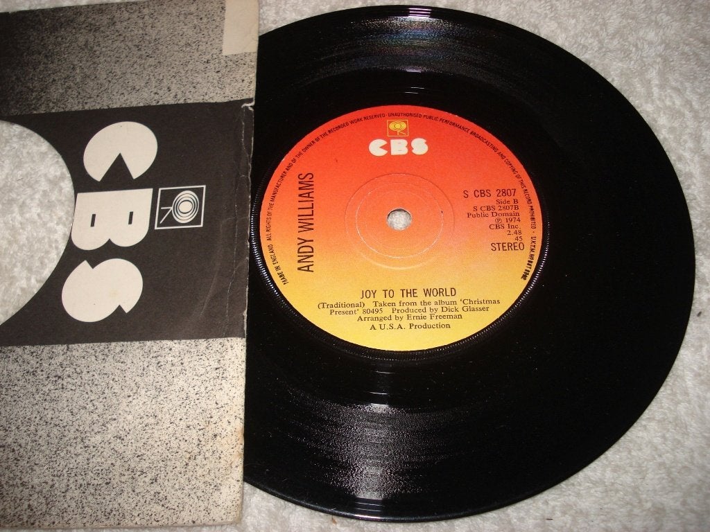 Andy Williams   Joy to The World    Kerst Orgineel, Originele persing, Ophalen of Verzenden, Gebruikt, Pop
