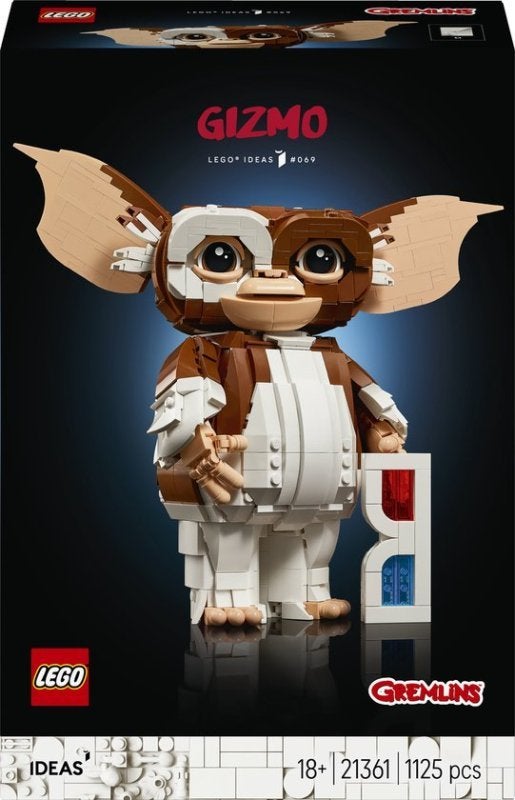 LEGO Ideas Gremlins: Gizmo, Verstelbare Figuur Set - 21361, Info@lego.com, Compleet, Lego, Ruiterijschool 5 B-2930 Brasschaat België