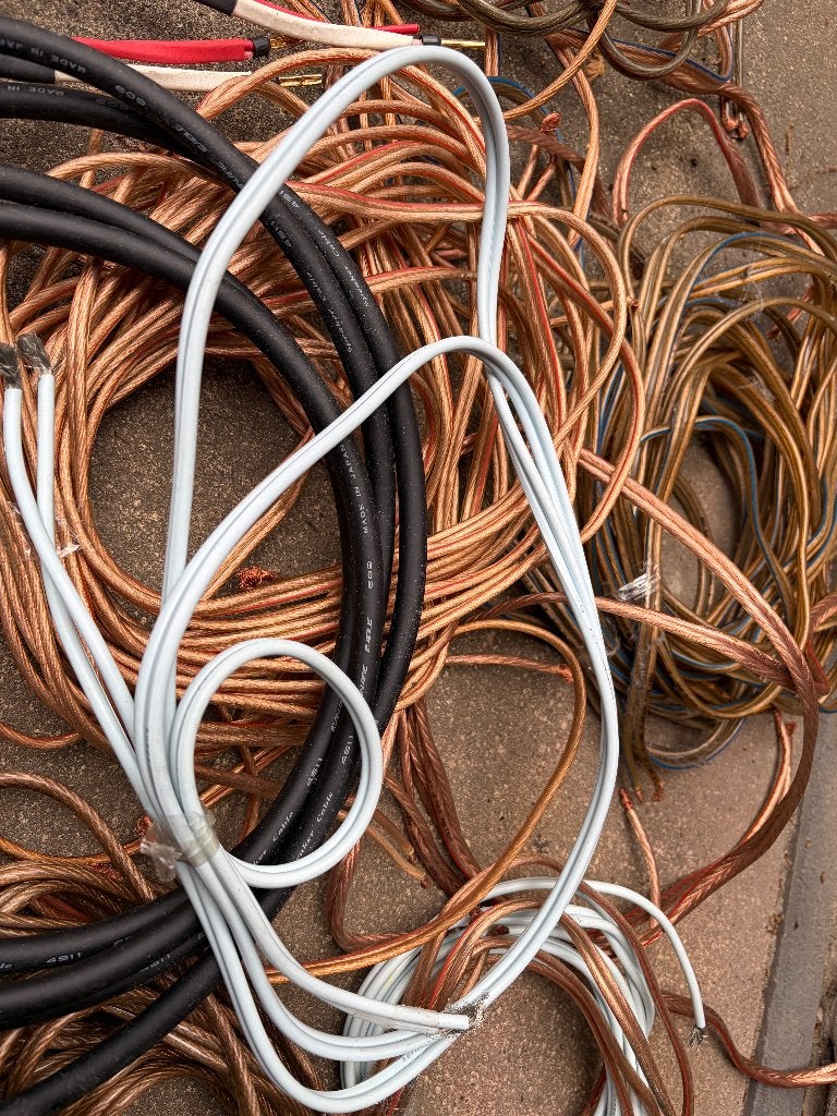 Luidsprekerkabel., Audio, Tv en Foto, Audiokabels en Televisiekabels, Ophalen, Gebruikt, 2 tot 5 meter, Luidsprekerkabel