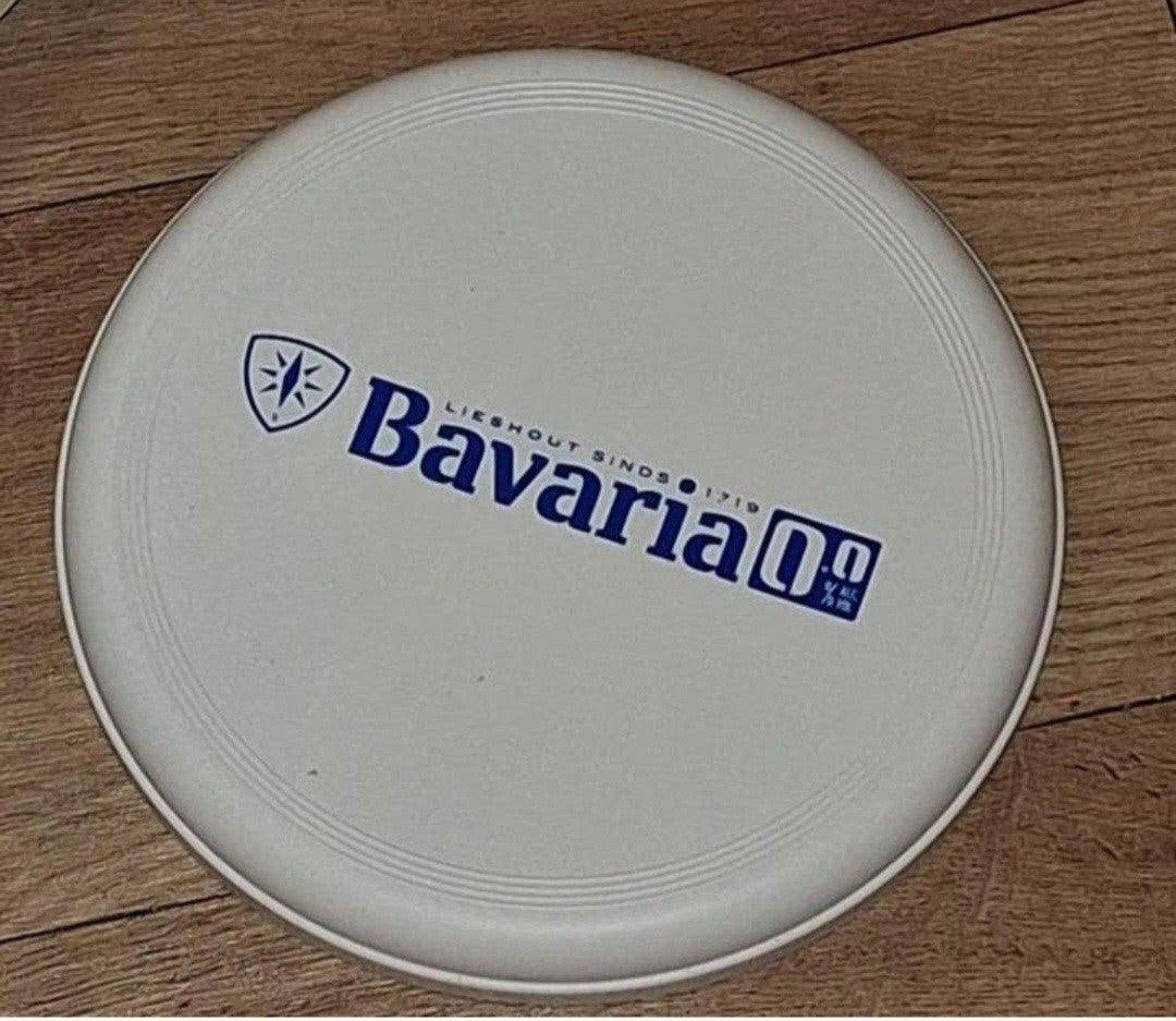 Bavaria 0.0 Frisbee - Wit met blauw logo, Ophalen of Verzenden, Nieuw, Bavaria