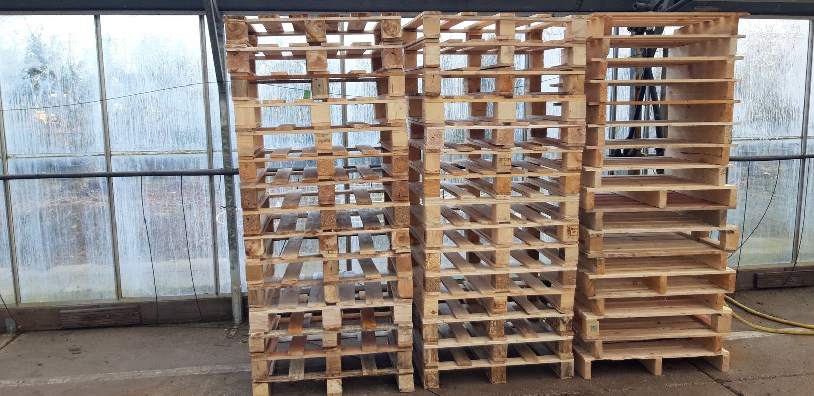 Mini pallets halve pallet, Ophalen of Verzenden, Zo goed als nieuw