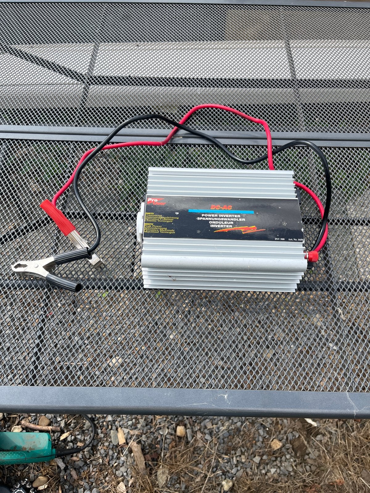 800W Omvormer 12V naar 230V - Pro User Power Inverter, Ophalen of Verzenden, Gebruikt