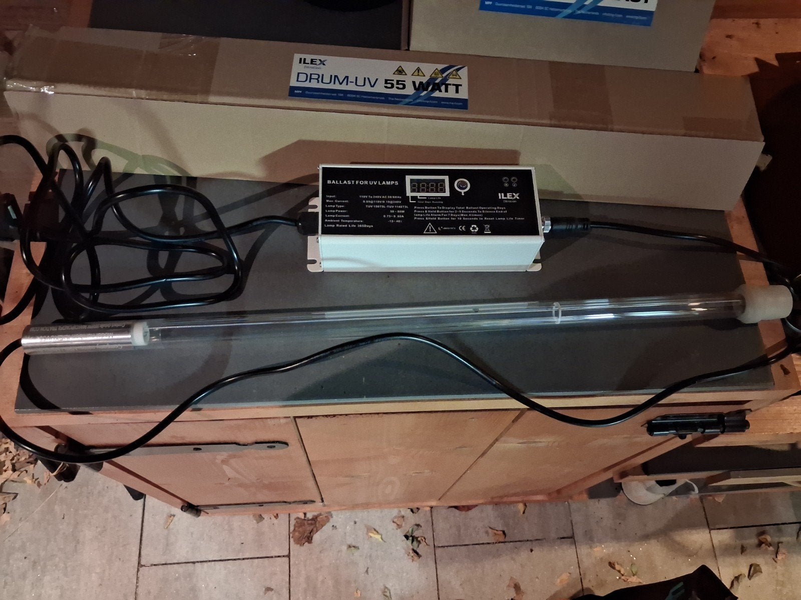 Ilex Drum-UV 55 Watt UV lamp voor vijver, Karper of Koi