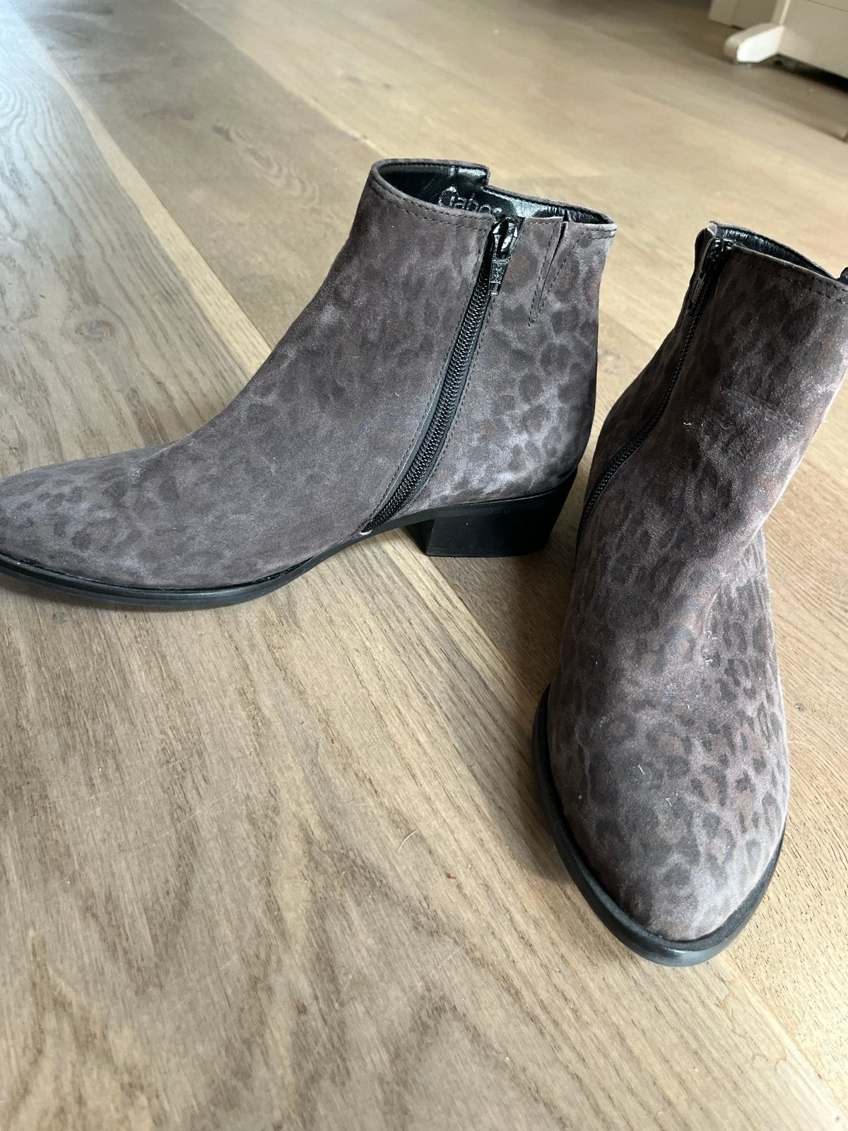 Gabor Enkel laarsjes maat 38, Kleding | Dames, Ophalen of Verzenden, Gedragen, Grijs, Lage of Enkellaarzen