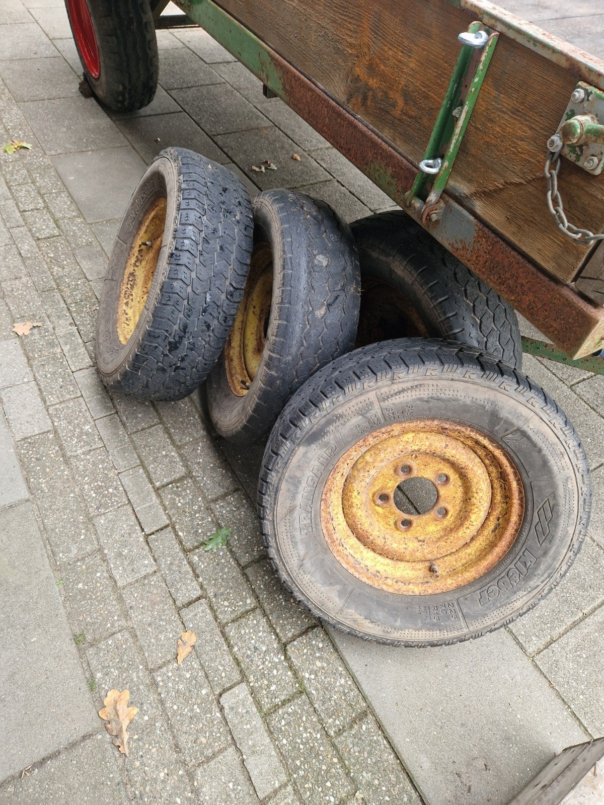 wielen voor landbouw wagen, Ophalen of Verzenden