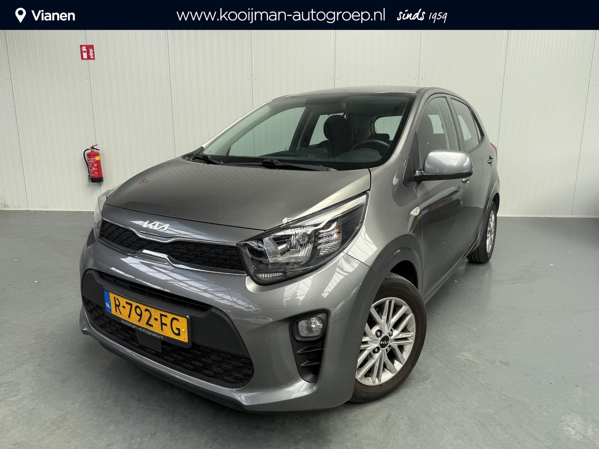 Kia Picanto 1.0 DPi DynamicLine 1e eigenaar, slechts 75195KM, Stof, Gebruikt, 4 stoelen, Origineel Nederlands