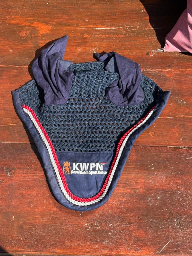 KWPN oornetje Full donkerblauw, Ophalen of Verzenden, Zo goed als nieuw