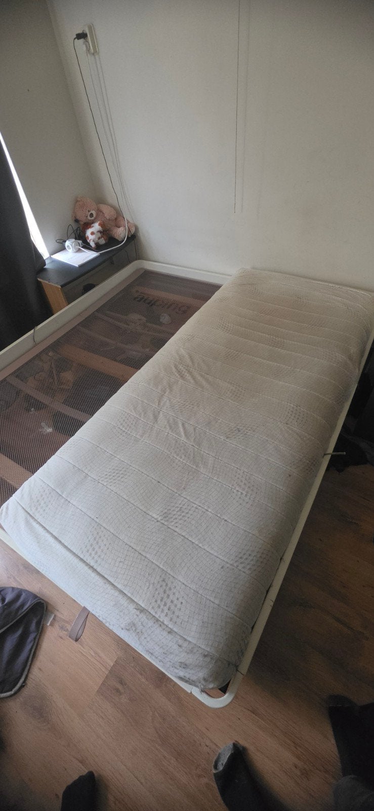tekoop auping bed, Ophalen, Wit, Comfortabele, Tweepersoons
