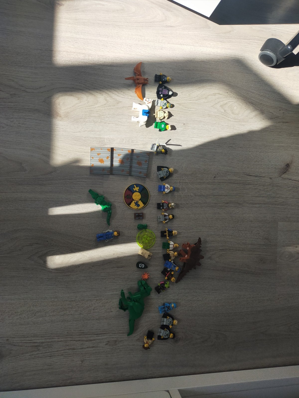 lego oud, Ophalen, Meerdere media