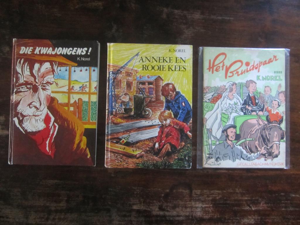 K Norel 5x aarde/Klazien/Anneke/Kees/kwajongens/bruidspaar, Boeken, Ophalen of Verzenden, Gelezen, Fictie algemeen