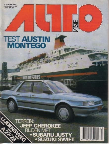 Autovisie 23 1984 : Jeep Cherokee Chief - Suzuki Swift GS, Ophalen of Verzenden, Gelezen, Algemeen