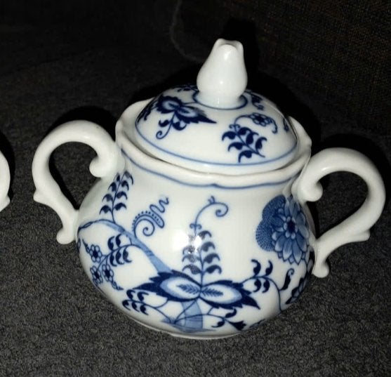gezocht deksel Blue Danube suikerpot met tulp, Antiek en Kunst, Ophalen of Verzenden