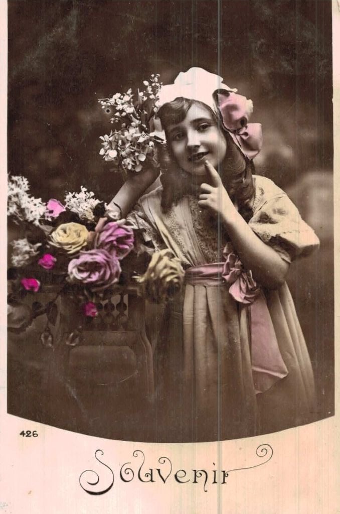 4 oude ansichtkaarten van kinderen, Ophalen of Verzenden, Voor 1920, Gelopen, Kinderen