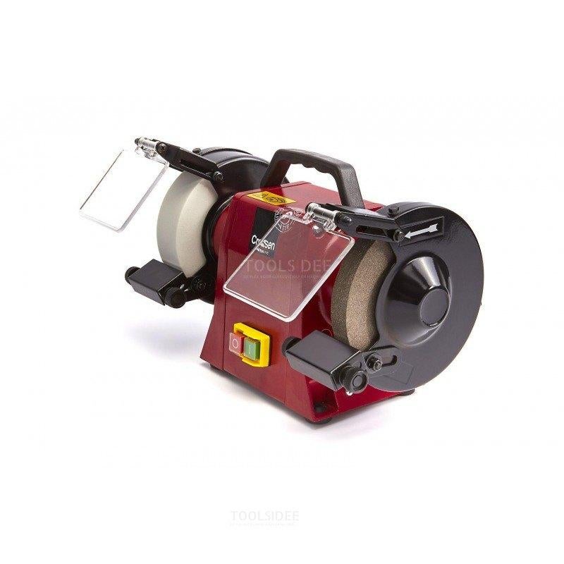 Creusen DS 7150 TS 230V Dubbele Slijpmachine, Ophalen of Verzenden, Gebruikt, Minder dan 700 watt, Werkbankslijpmachine