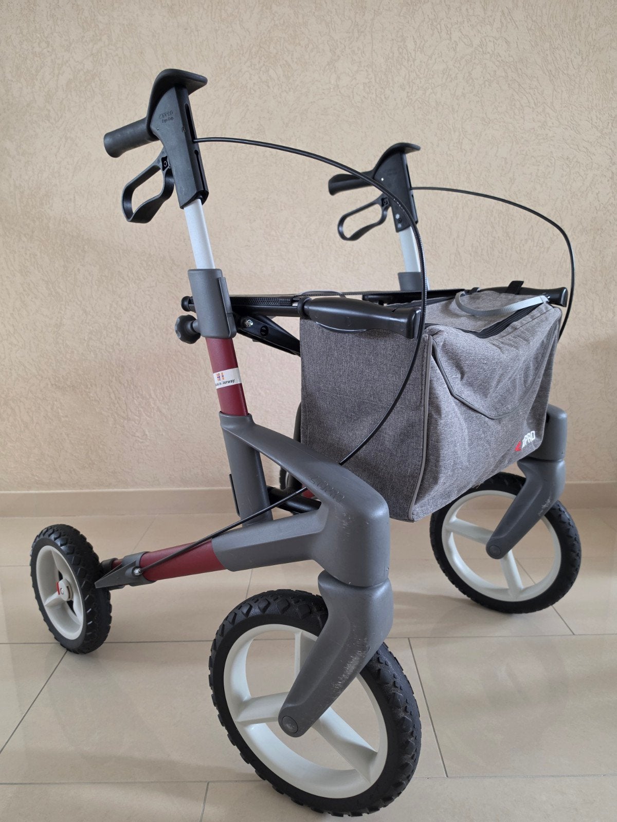 Topro Olympos rollator ATR maat M, Diversen, Ophalen, Opvouwbaar, Zo goed als nieuw
