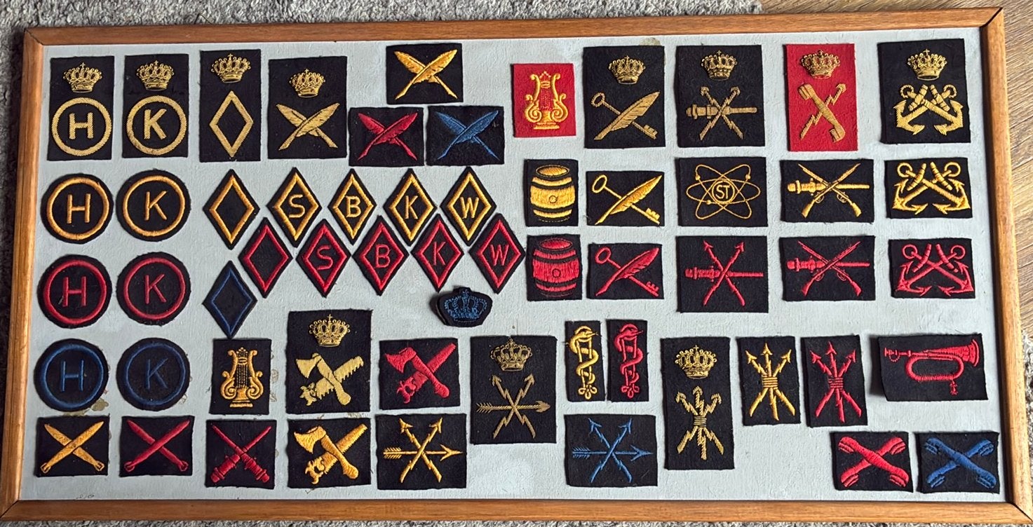 Naoorlogse Nederlandse militaire insignes, Ophalen, Marine, Nederland, Embleem of Badge