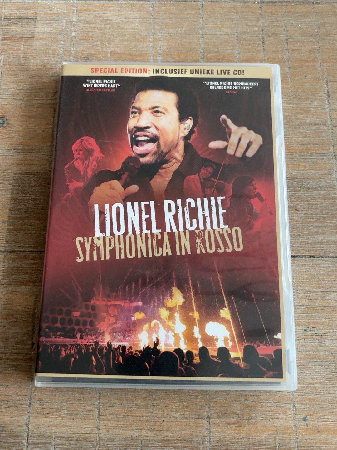 Lionel Richie – Symphonica in Rosso – Special Edition, Alle leeftijden, Ophalen of Verzenden, Zo goed als nieuw
