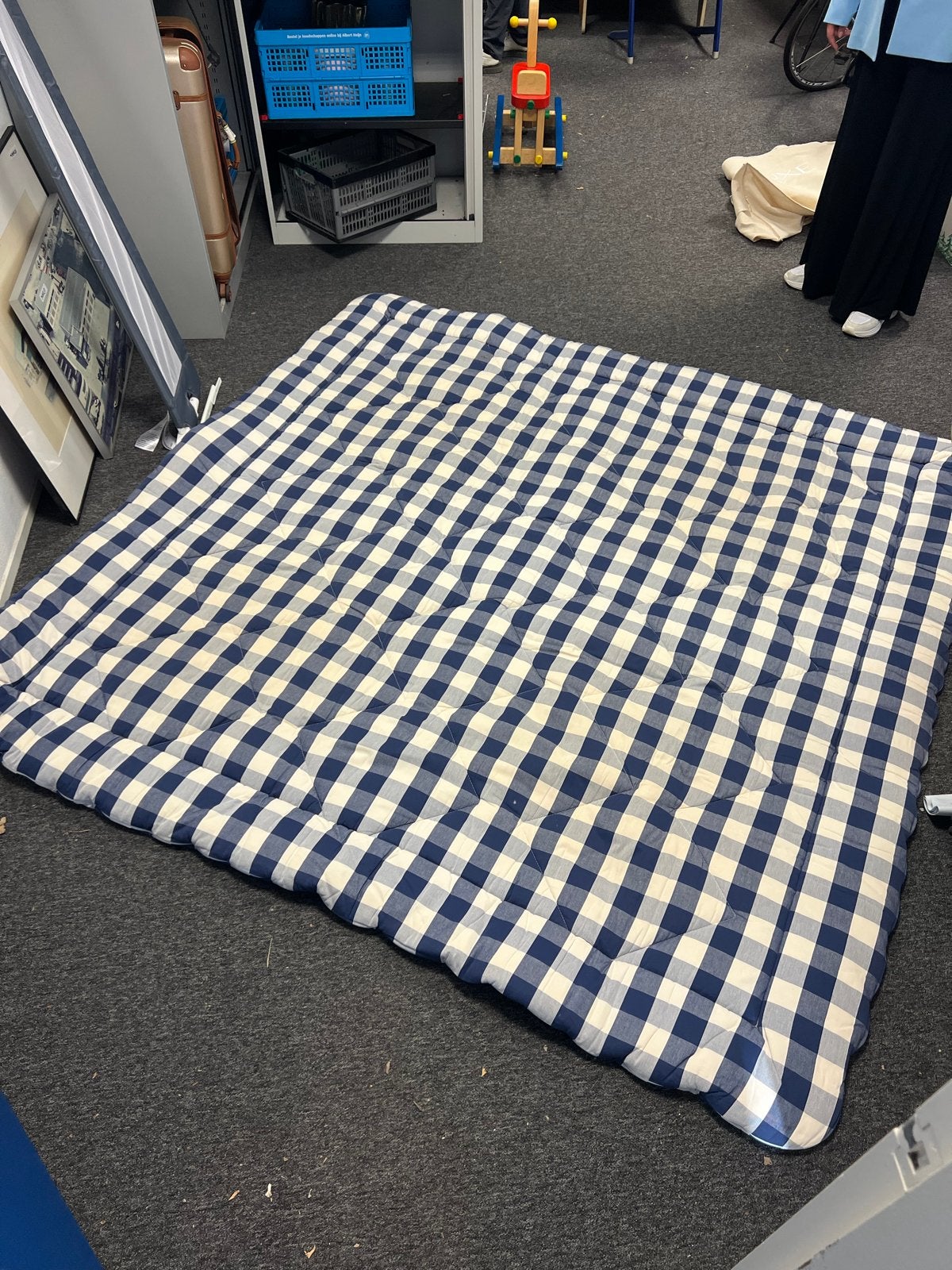 Hästens BJX Luxury Topper 210x210 cm - Comfortabel!, Ophalen, Gebruikt, 210 cm, Tweepersoons