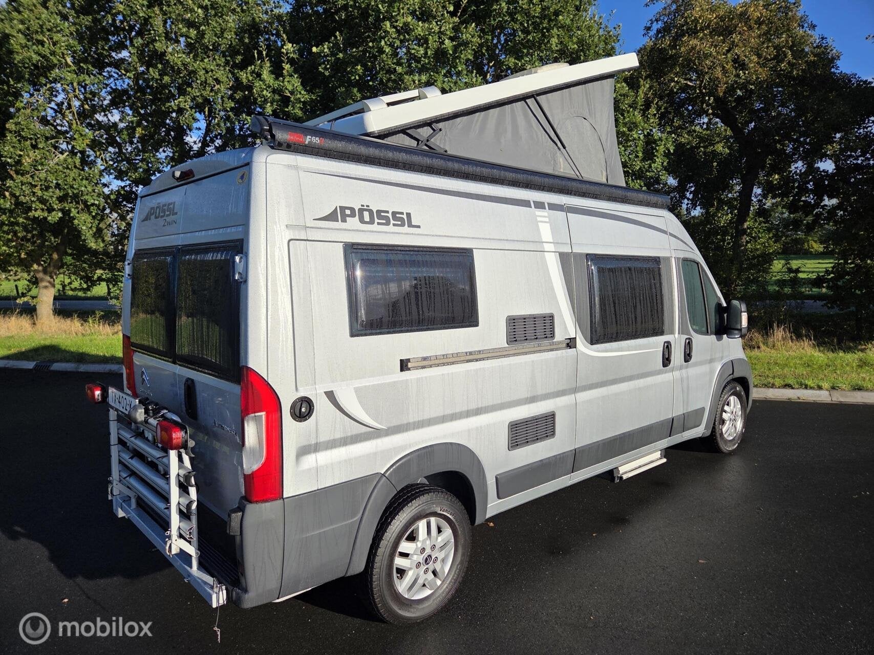 Possl 2win 2016 ☆4-slaapplaatsen, Hefdak Euro 5, 150PK☆, Caravans en Kamperen, Buscamper of Camperbus, Pössl, 6 tot 7 meter, Bedrijf