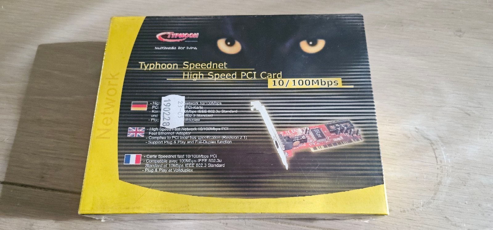 Typhoon Speednet Card, Ophalen of Verzenden, Typhoon
