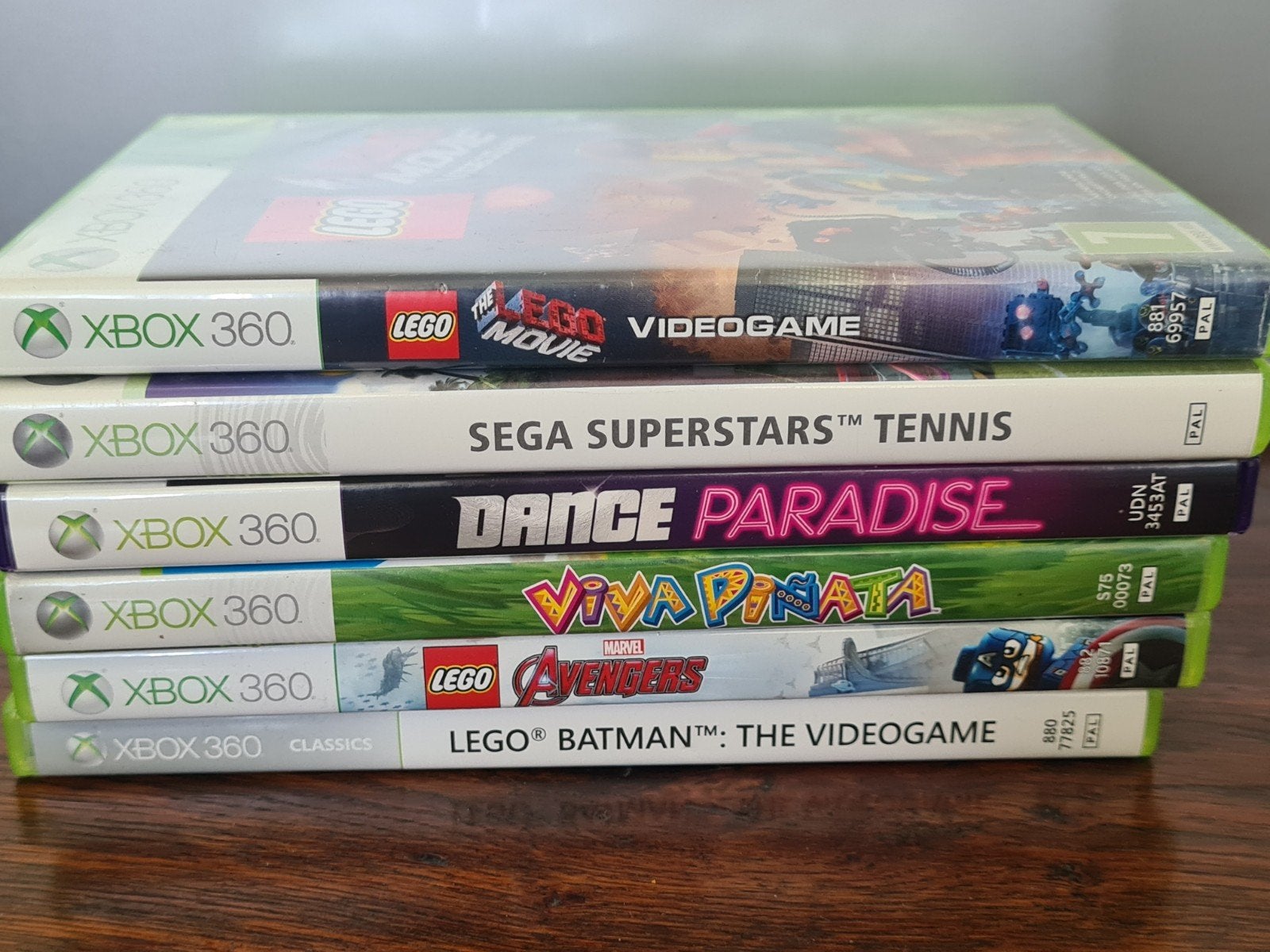 Xbox 360 Games: LEGO, Sega, Dance, Viva Piñata (6 stuks), Avontuur en Actie, Gebruikt, 1 speler, Ophalen of Verzenden