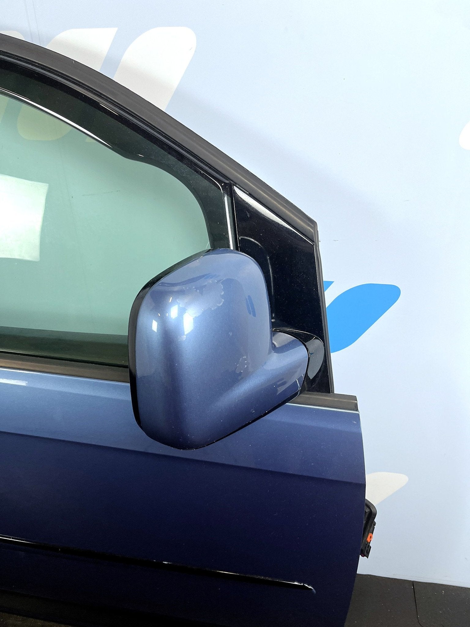 Voorportier rechts VW Caddy IV blauw LR5T 2K5831056, Auto-onderdelen, Gebruikt, -, Deur, -