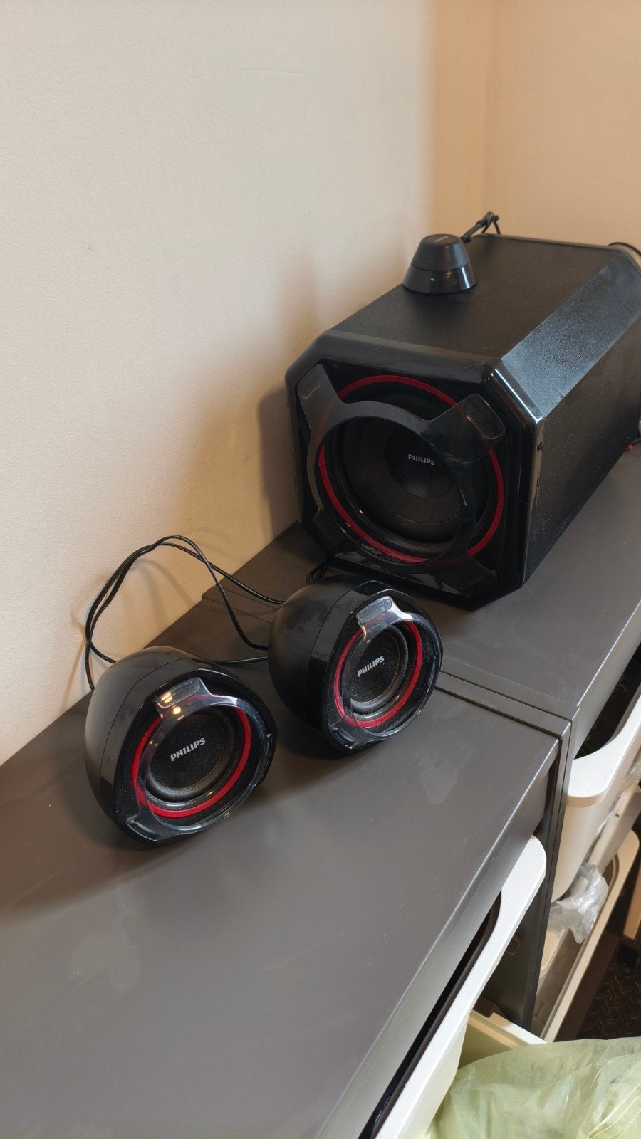 Philips 2.1 Speakerset met Subwoofer