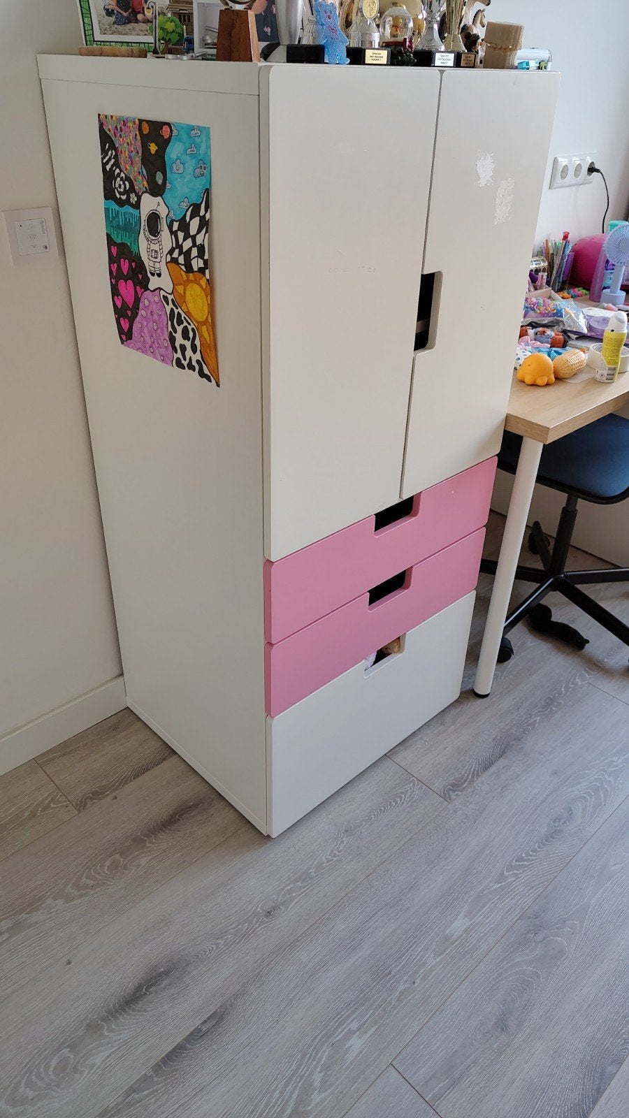 IKEA Stuva kast met deuren en lades, Overige materialen, Gebruikt, Met deur(en), 150 tot 200 cm