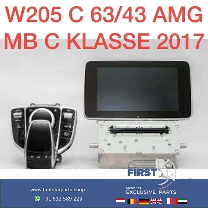 W205 C43 C63 AMG Comand NTG 5.1 Mercedes C Klasse Navi Radio, Auto diversen, Ophalen of Verzenden, -, -, -