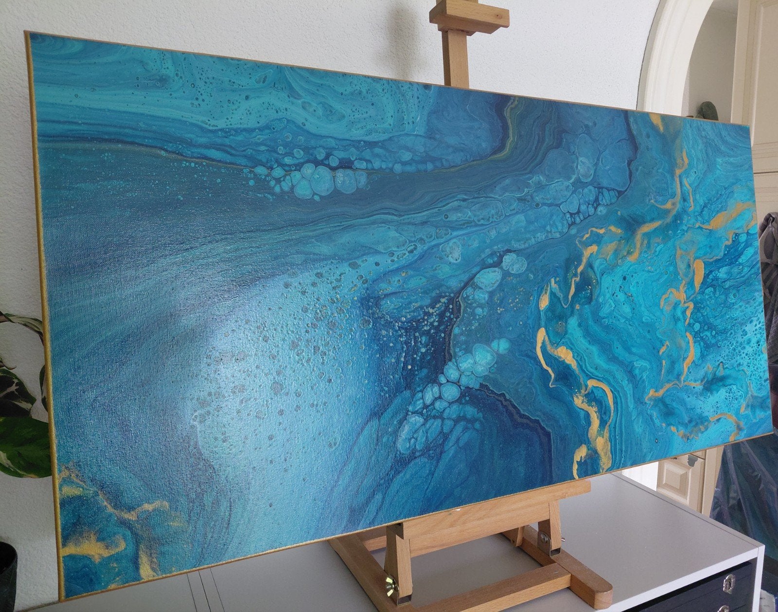 Schilderij 50x100, Ophalen