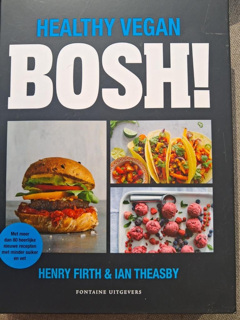BOSH! Healthy Vegan Kookboek - Zo goed als nieuw, Boeken, Kookboeken, Zo goed als nieuw, Hoofdgerechten, Overige typen, Overige gebieden