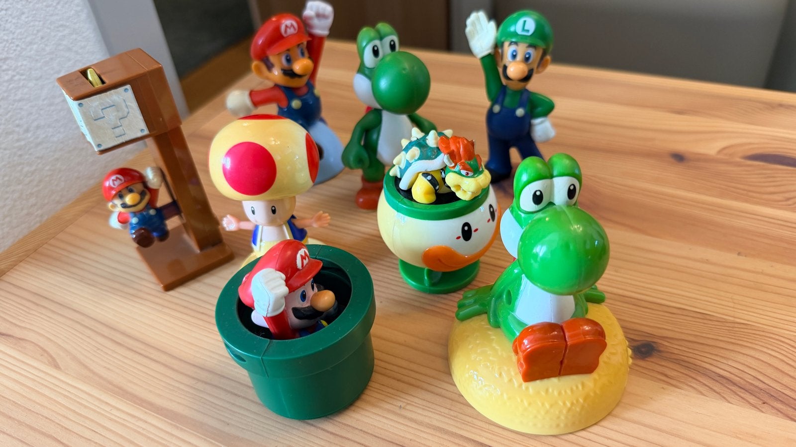 Super Mario en vrienden (nintendo) figuren set, Ophalen of Verzenden, Gebruikt, Jongen of Meisje