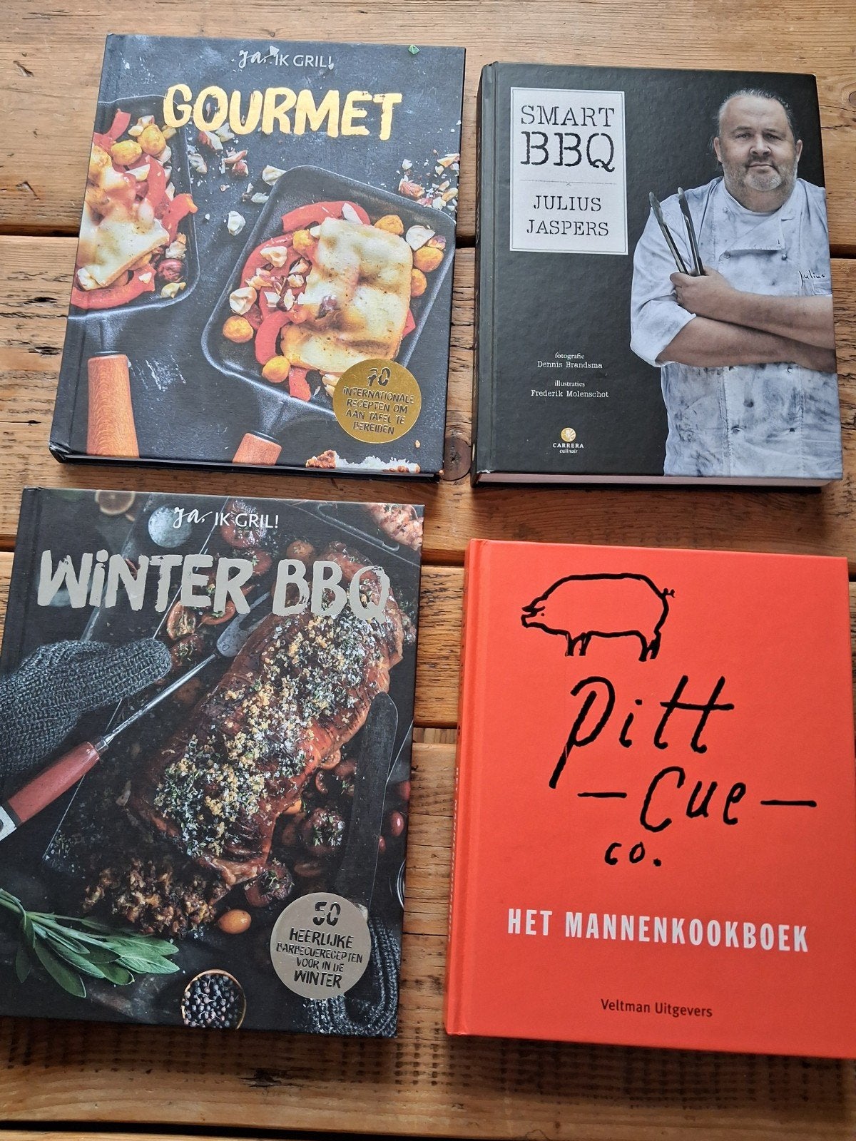 4 kookboeken, Boeken, Ophalen of Verzenden