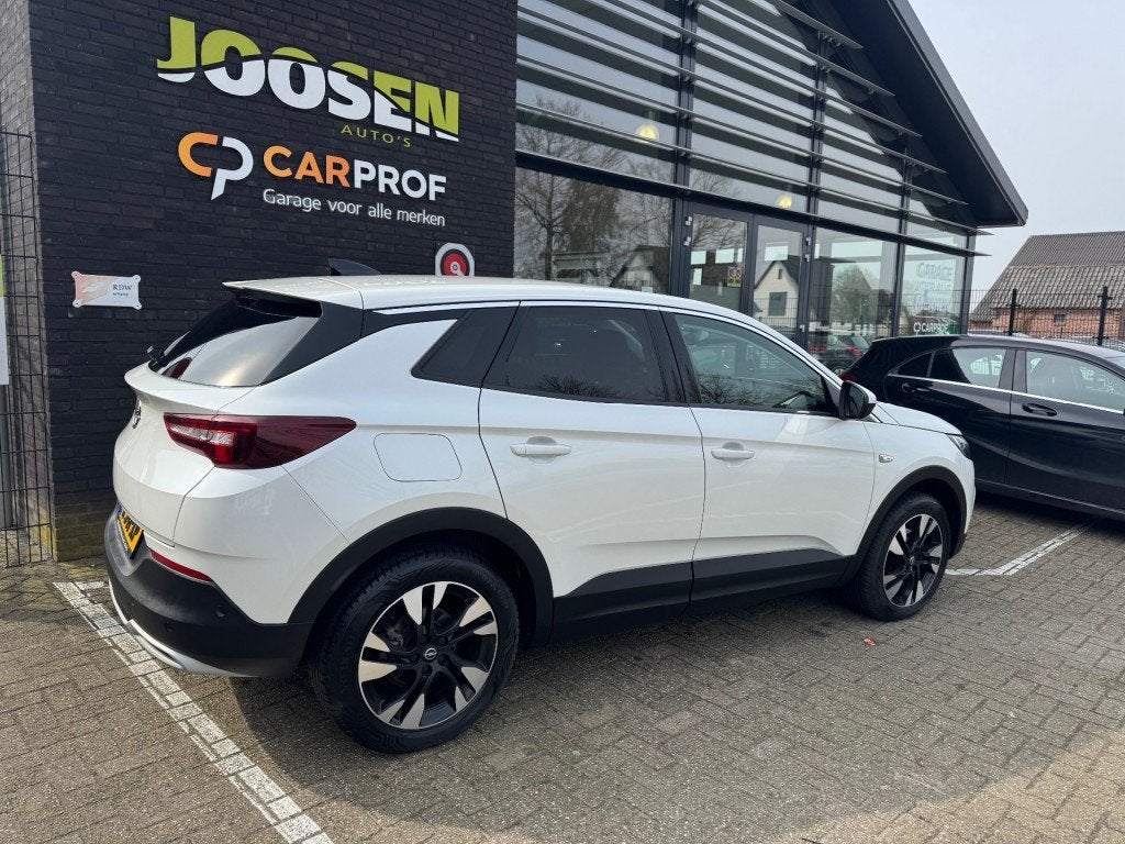 Opel GRANDLAND X 1.2 TURBO BUS. ELEG., Auto's, Opel, Gebruikt, 1199 cc, Met garantie (alle), Wit