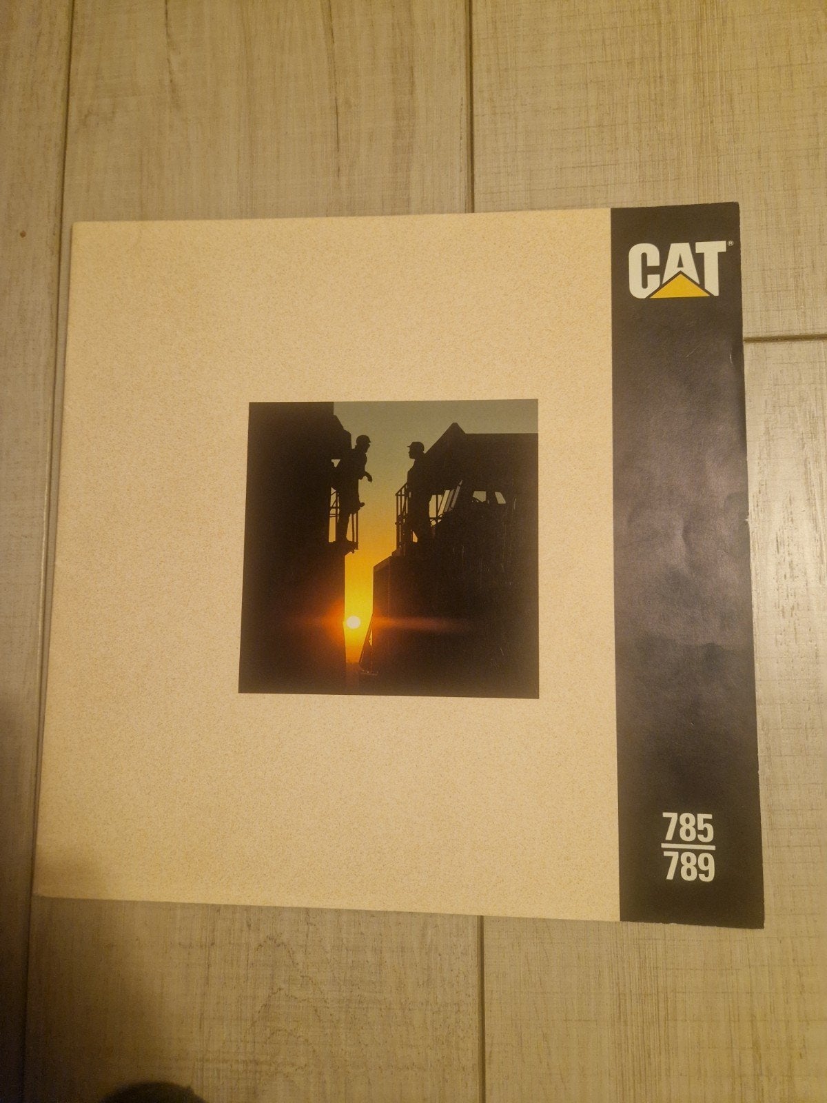 Caterpillar 785 / 789 Brochure - Origineel, Verzenden, Gelezen, Folder