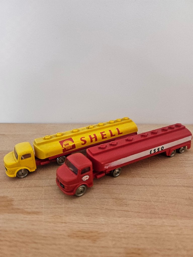Lego Esso en Shell Tankers - VINTAGE 1950 1960's, Verzamelen, Merken en Reclamevoorwerpen, Gebruikt, Gebruiksvoorwerp, Verzenden