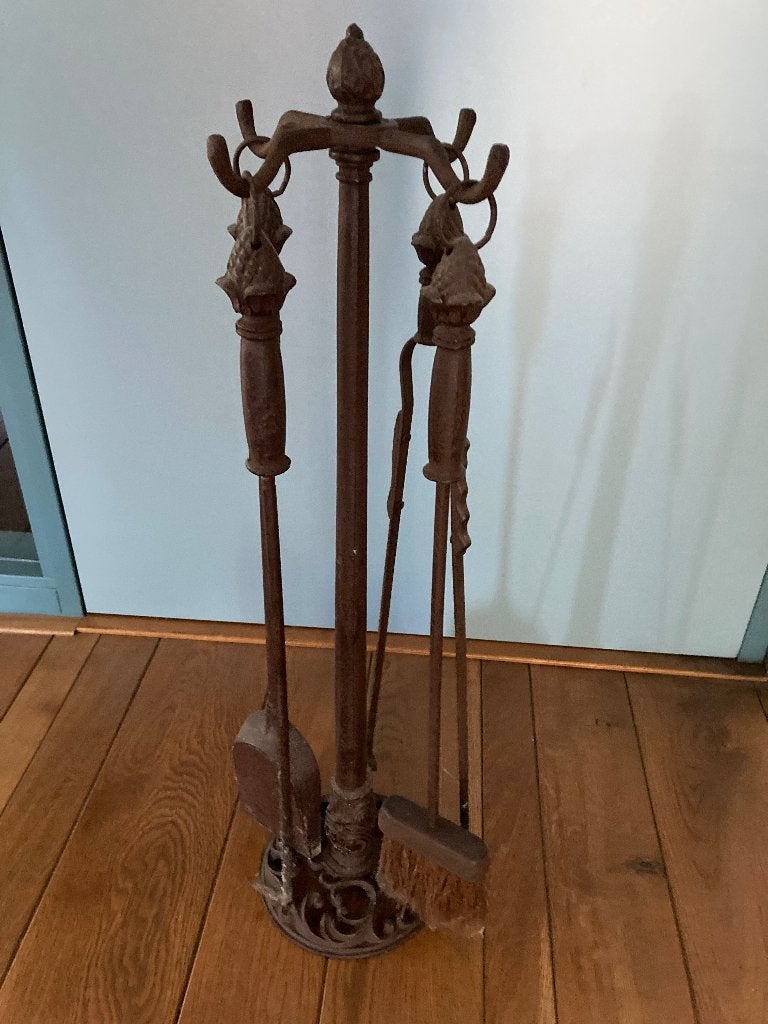 Open Haard accessories, Huis en Inrichting, Haarden, Ophalen, Zo goed als nieuw, Inbouwhaard, Houthaard