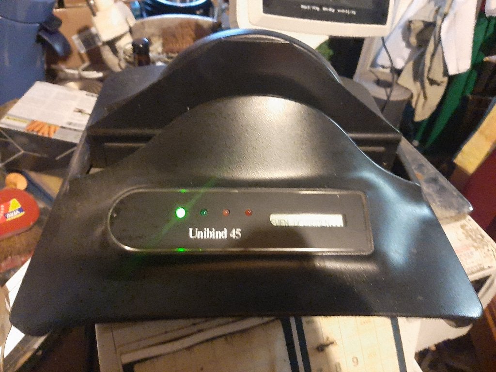 UNIBIND 45 inbindmachine, Ophalen, Gebruikt