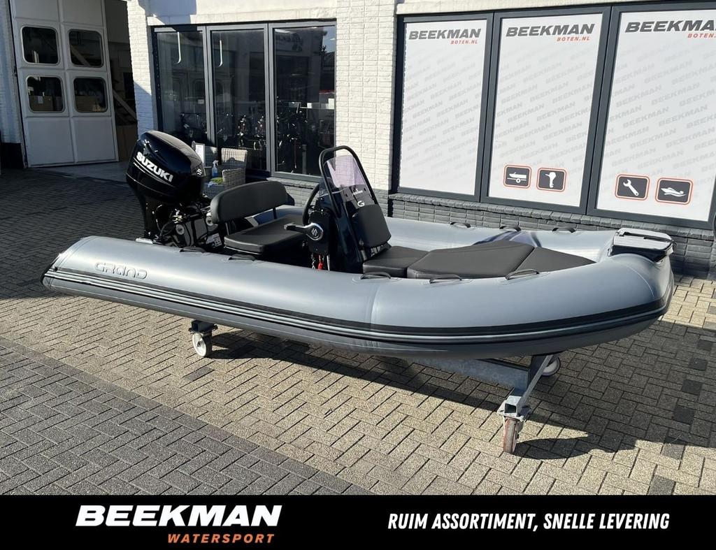 GRAND Silver Line 420 de Luxe met Suzuki 40 PK! Nieuw, Watersport en Boten, Nieuw, Benzine, Grand
