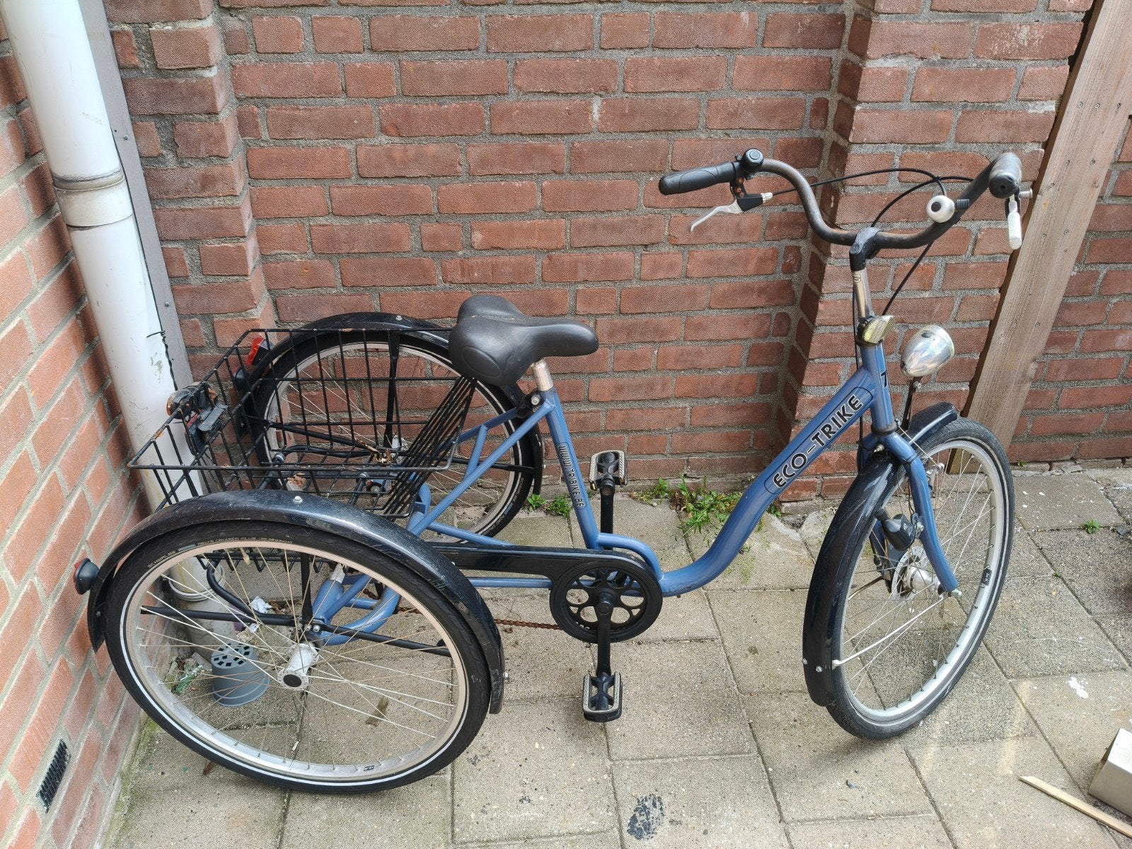 Eco-Trike driewieler - Comfortabel en stabiel, Ophalen of Verzenden, Gebruikt, Velgrem, Eco-Trike