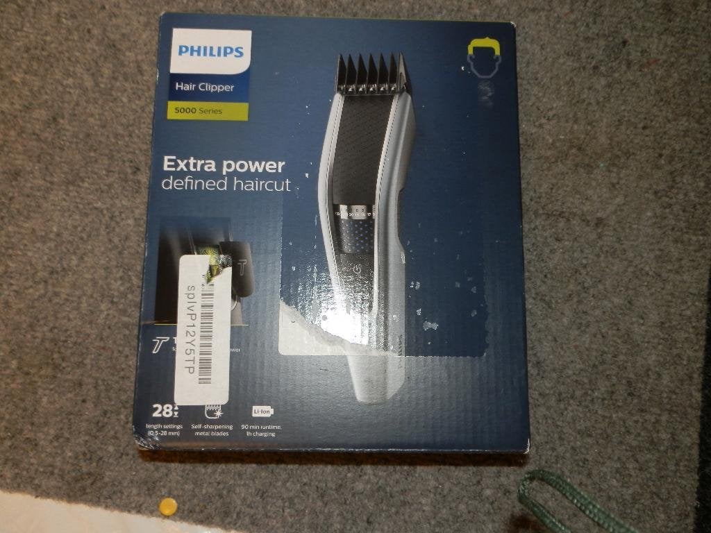 Philips hair clipper tondeuse 5000 series nieuw in doos, Witgoed en Apparatuur, Persoonlijke-verzorgingsapparatuur, Nieuw, Haarverzorging