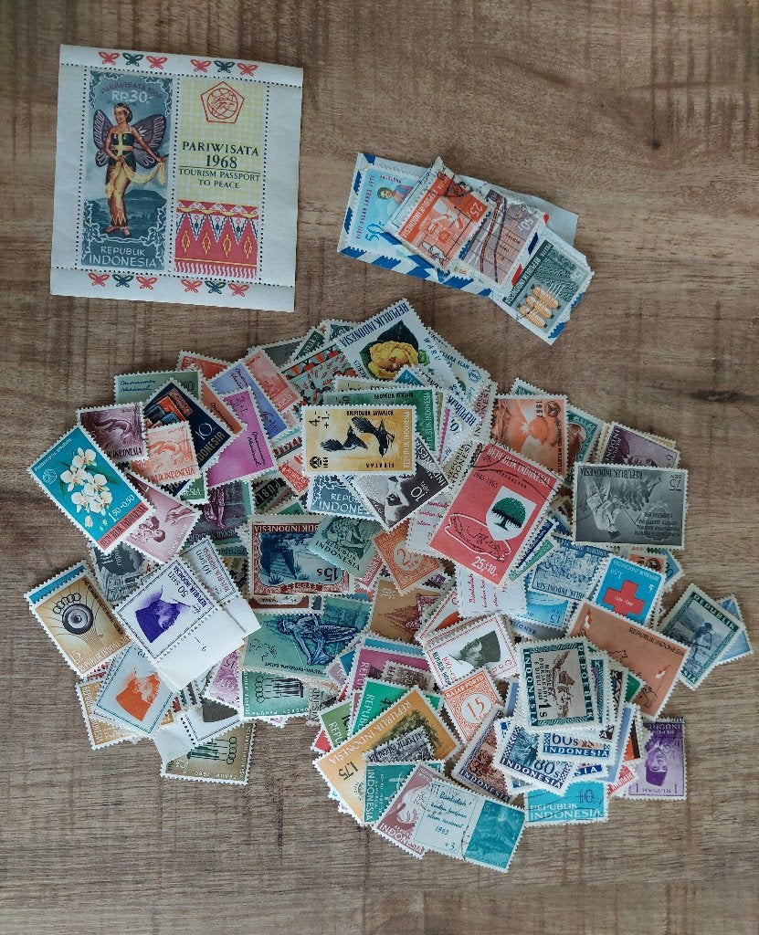 Diverse kavels Azië o.a. Indonesie, Maleisië, Ceylon, enz., Postzegels en Munten, Postzegels | Azië, Ophalen of Verzenden, Gestempeld