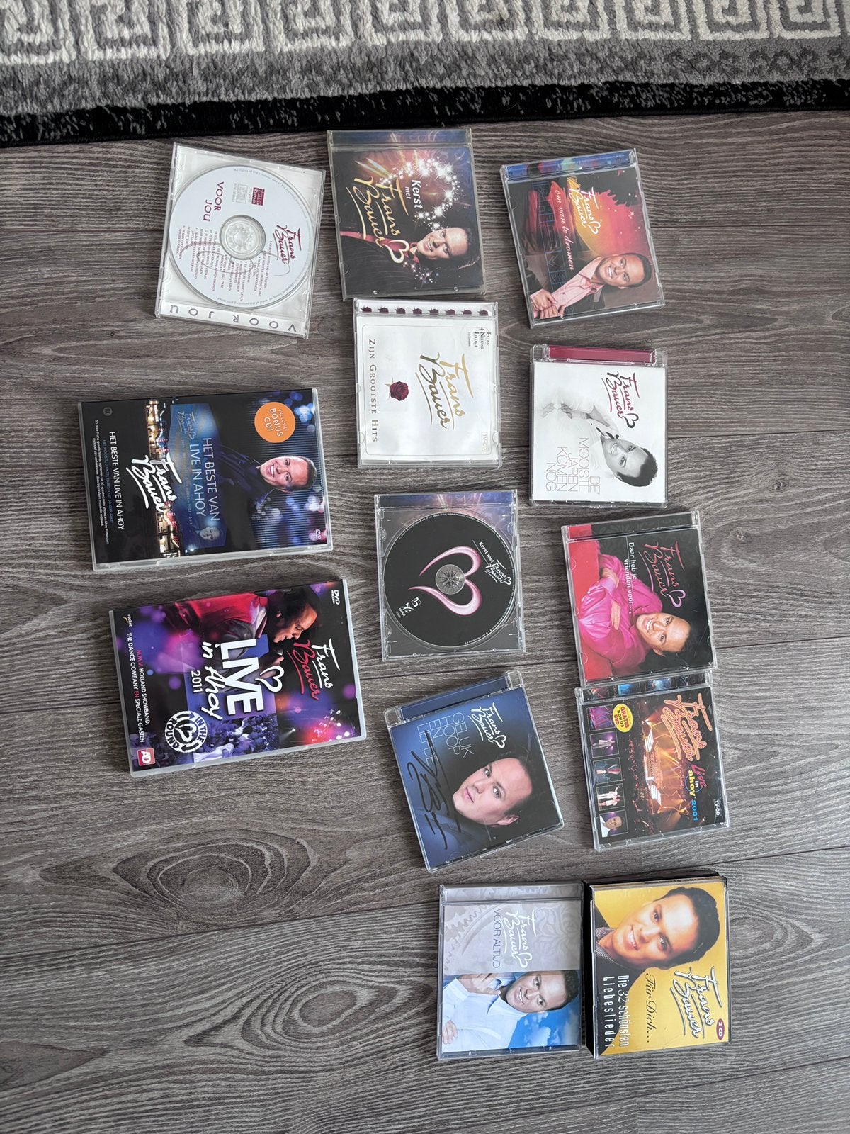 Frans Bauer CD's en DVD's - Geluk, Hoop en Liefde met handte, Ophalen of Verzenden, Zo goed als nieuw, Levenslied of Smartlap