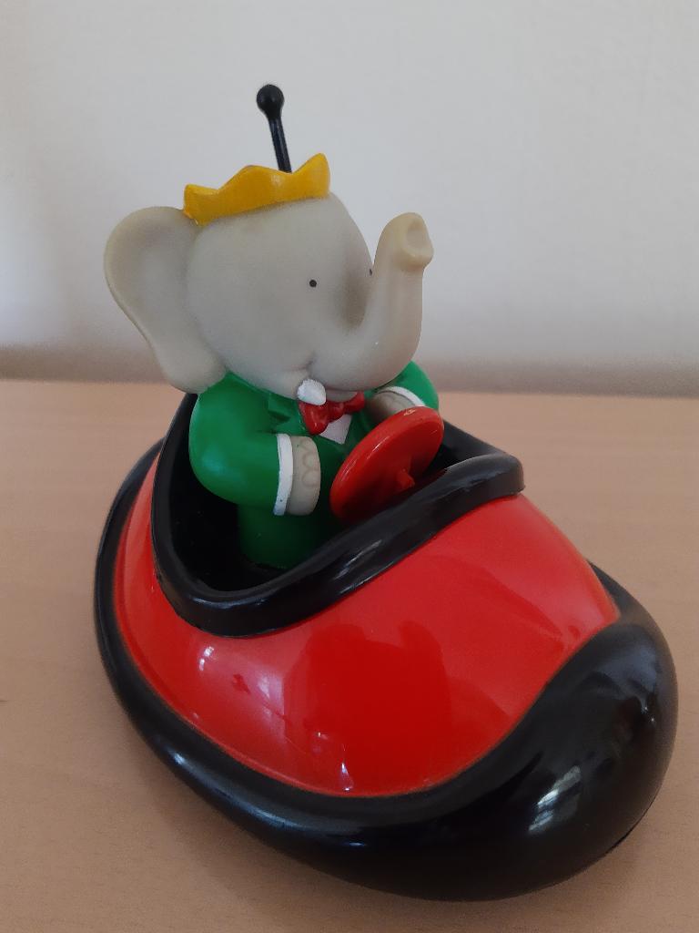 Vintage Botsauto Babar (1992), Verzamelen, Film en Tv, Gebruikt, Tv, Overige typen, Ophalen of Verzenden