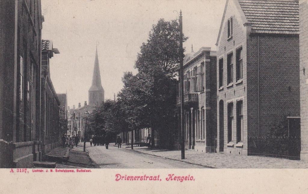 Hengelo, Schalekamp., Verzenden, Voor 1920, Ongelopen, Overijssel