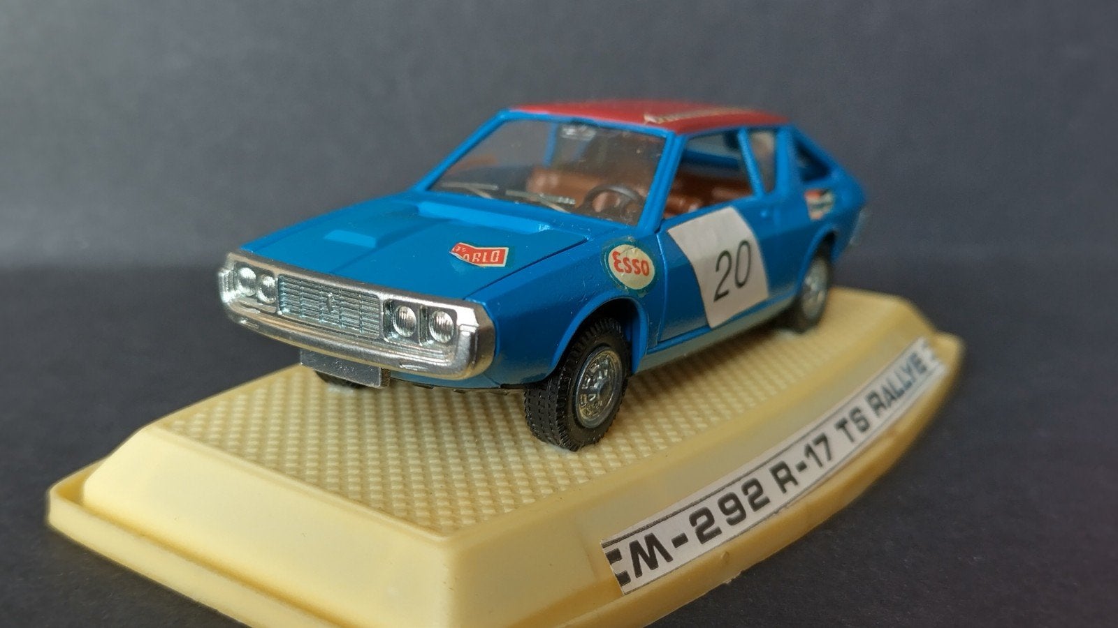 Renault 17 TS Rallye 1:43 Auto Pilen Spain Pol, Overige merken, Auto, Verzenden, .
