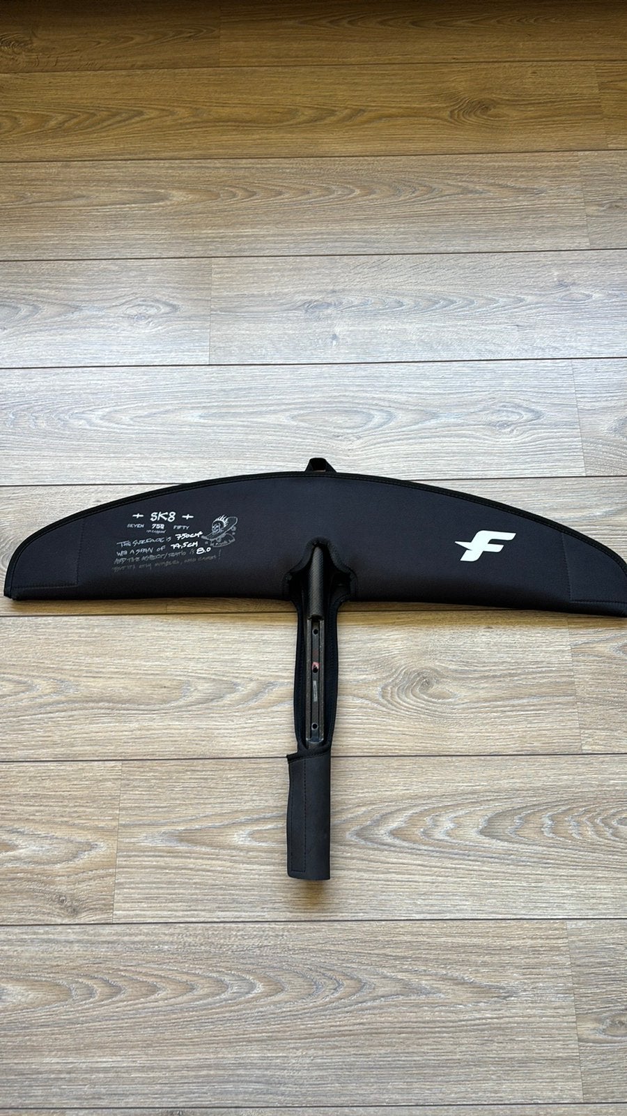 Fone Rocket Wingboard 70l, Fone SK8 750 foil, Ophalen, Gebruikt, Wingsurfset